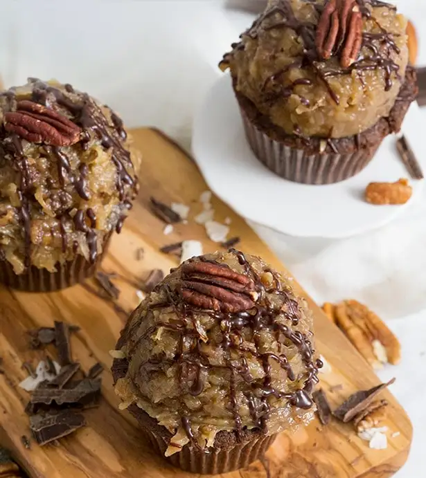 German chocolate cupcake recipe