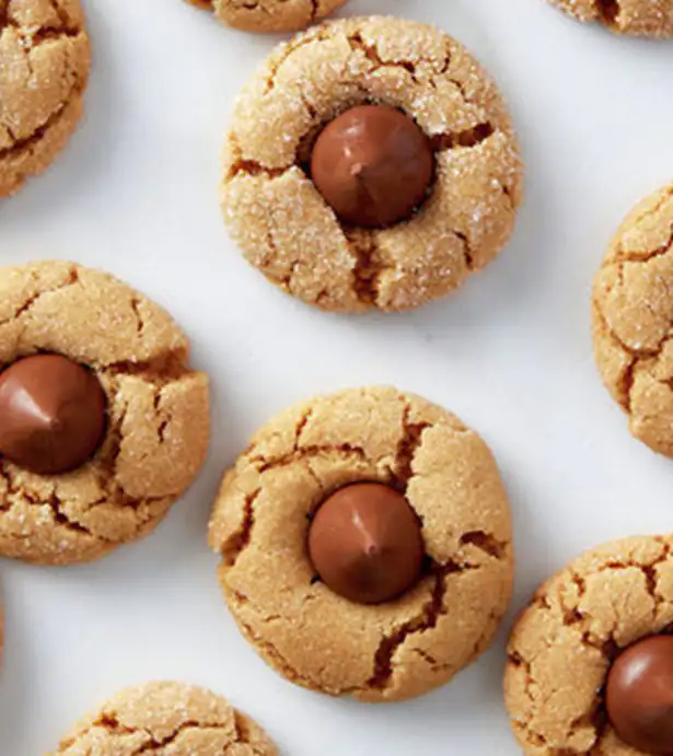 Peanut butter blossoms recipe