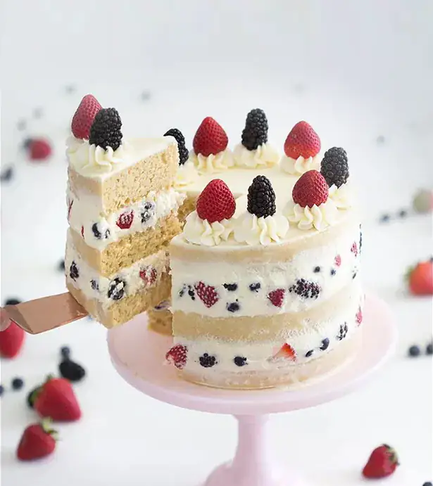 Straw berry short cake