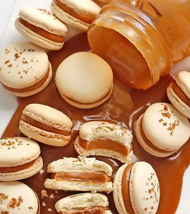 Salted Caramel Macaron recipe