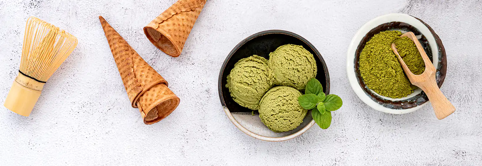 Homemade Matcha Ice cream