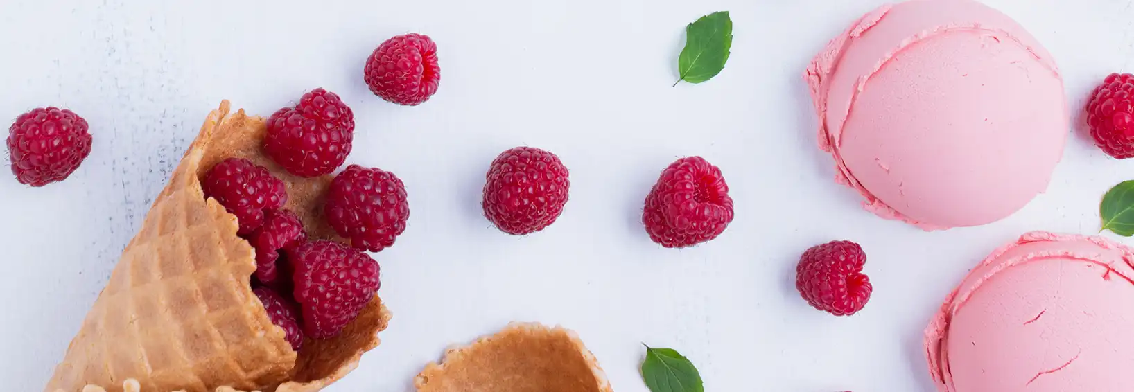Homemade Raspberry Ice Cream