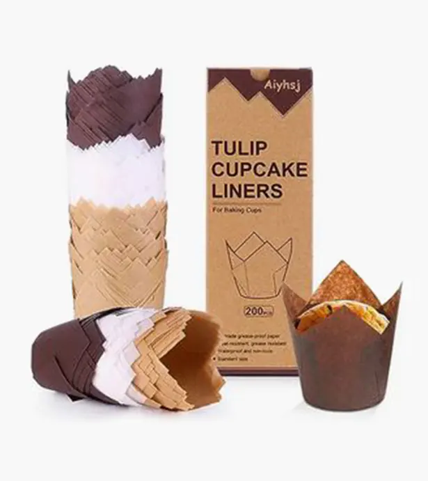 Tulip cupcake liners