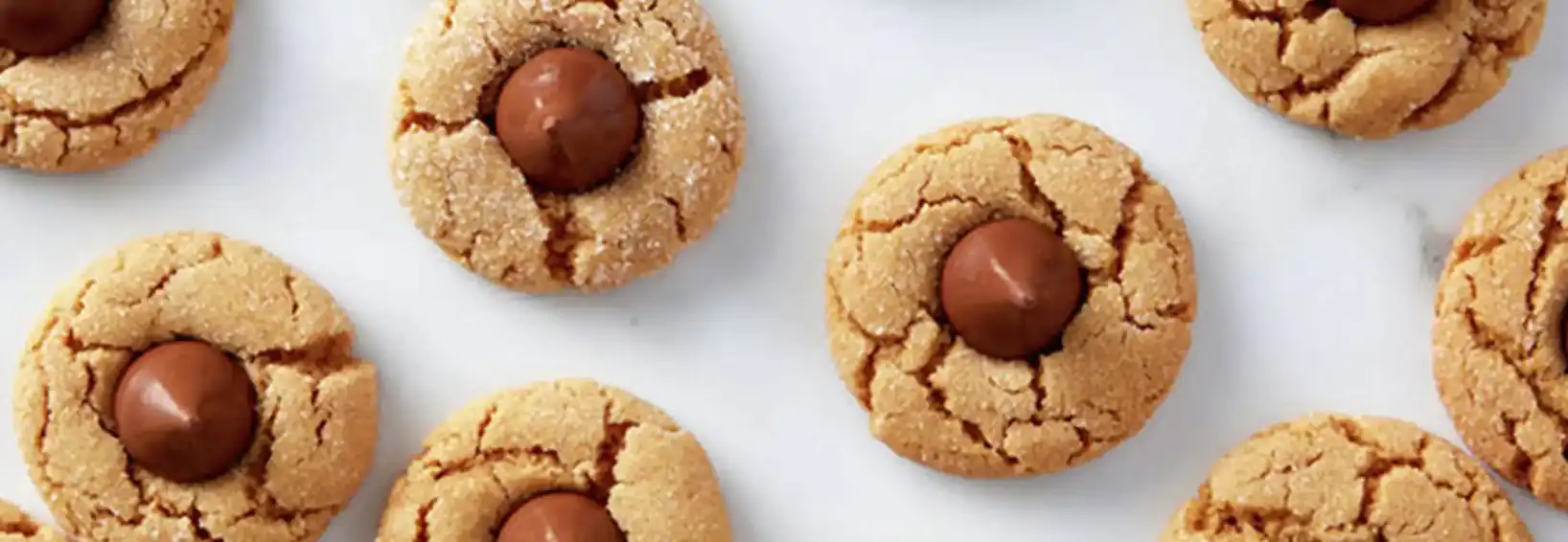 Peanut Butter Blossom cookies recipe